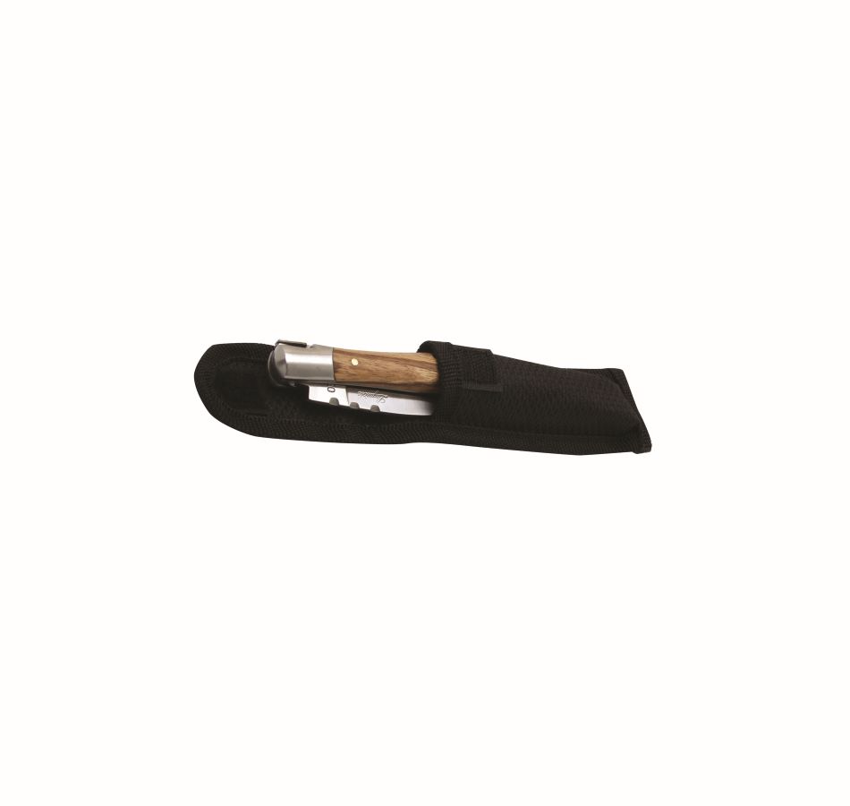 Laguiole Schweizer Taschenmesser – Multifunktional Mit Schwarzem Staminaholz-Griff
